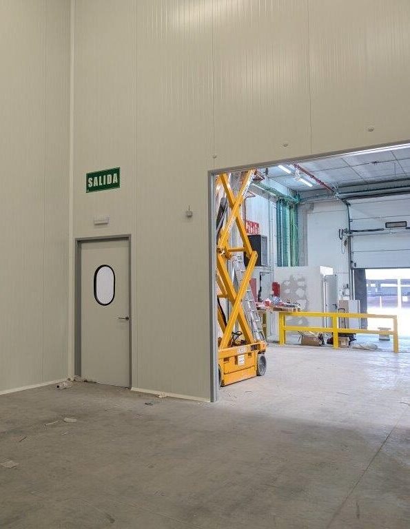 Muelles de carga refrigerados